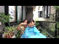 🇯🇵Tiết Kiệm Tiền Tự Cắt Tóc Cho Sa Kiểu Tóc Úp Nồi Huyền Thoại 😆#4