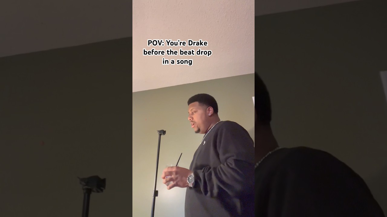 POV: You&rsquo;re Drake before the beat drop in a song #viral #shorts #drake #drizzy #jmsn #loveme