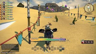 Ffxiv super sprint Chocobo racing