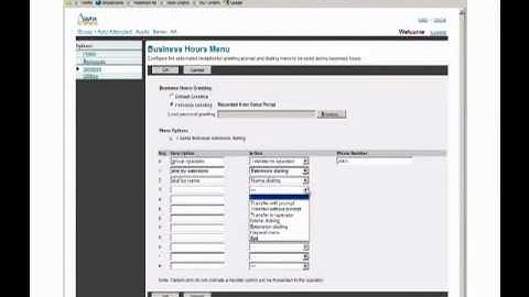 Auto Attendant Setup - ApptixVoice