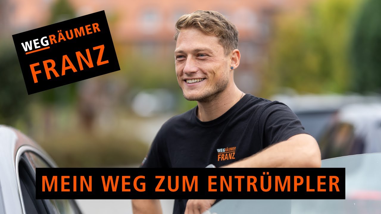 Wie ist Franz zum Entrümpeln gekommen?