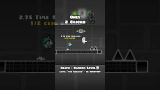 Only 2 Clicks and How Long Can I Survive? (Part 5) #geometrydash #gd #gaming #shorts