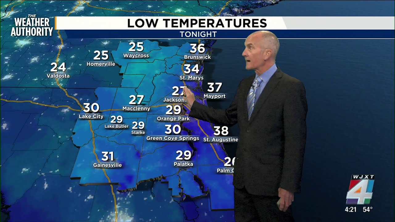 Freeze Warning Issued as Cold Snap Hits Region - YouTube
