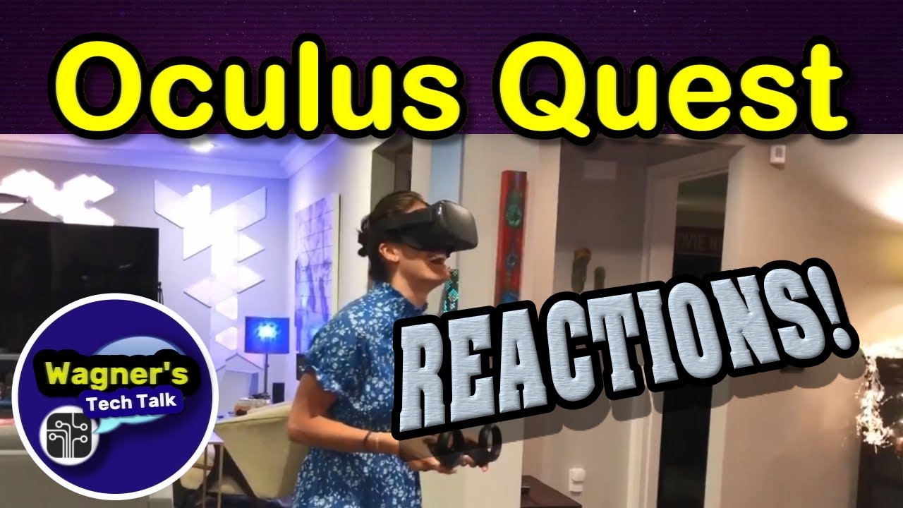 Reactions + Impressions of Friends & Family on the  Oculus Quest: FIRST TIME in VR Funny Reactions!