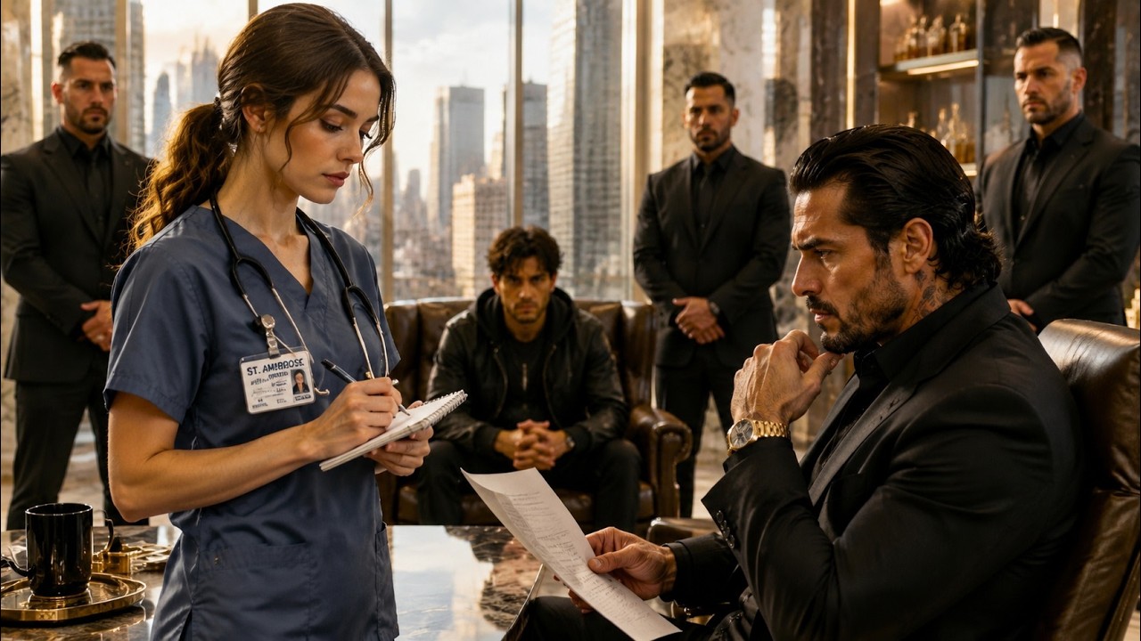The Nurse Walked Into The Crime Boss's Building — Everyone Stopped When She Put Her Pen Down