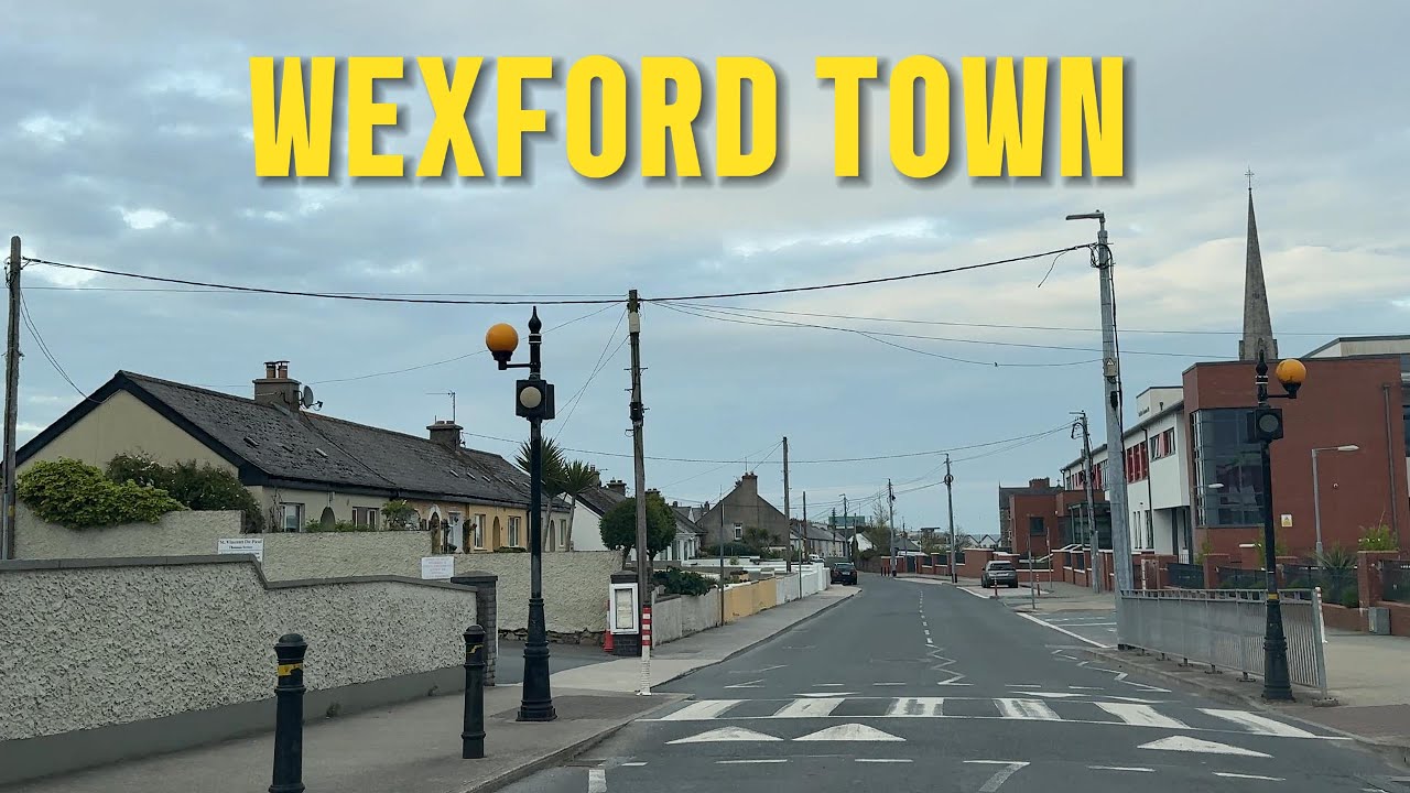 4K Driving Wexford Town April 2025 Part 2