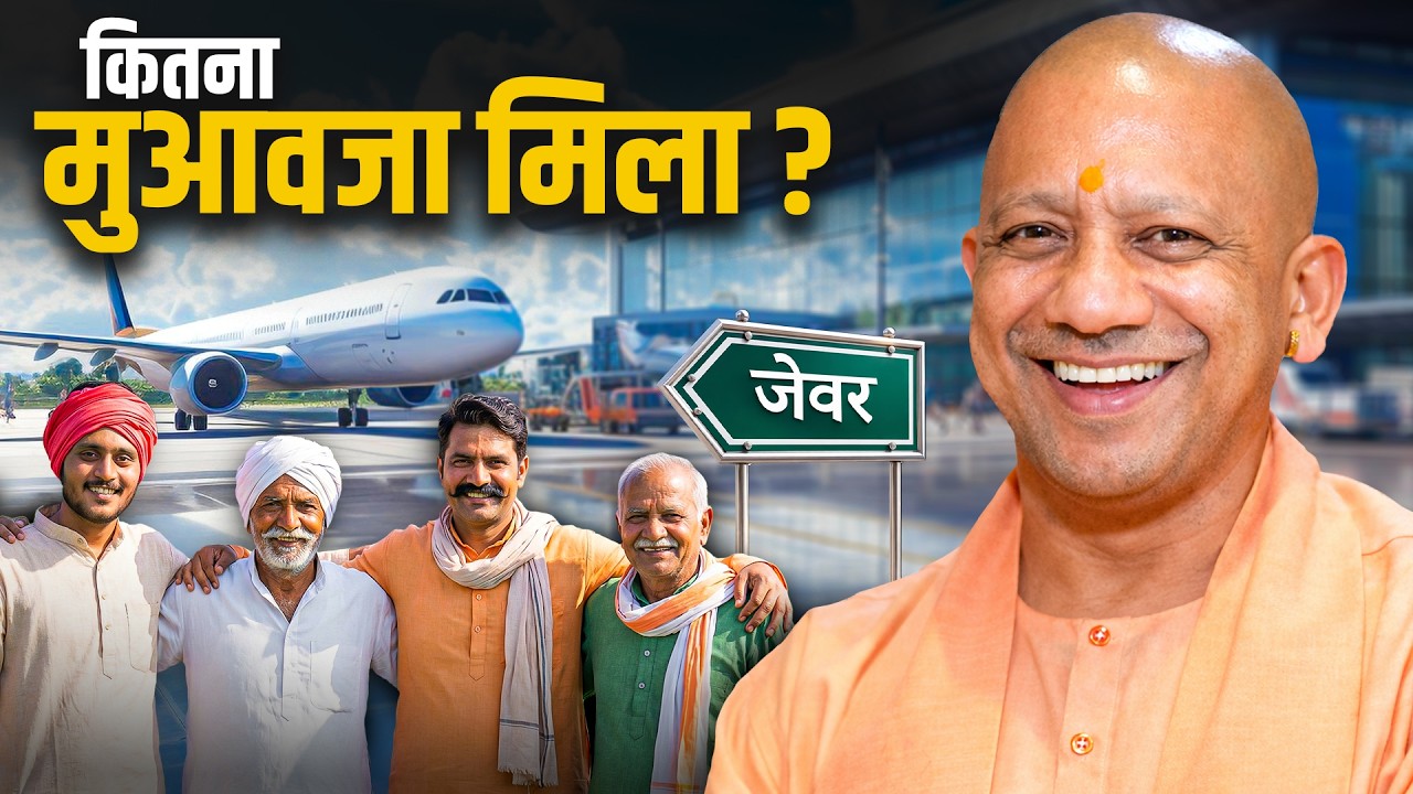 Jewar में ही क्यों बन रहा Airport | CM Yogi Adityanath ने नोएडा का अपशकुन कैसे धोया?