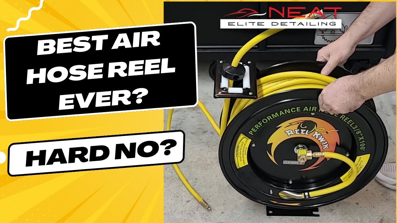 Pentagon 3260 air hose reel UNBOXING