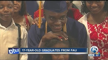 17-year-old graduates from FAU