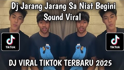 DJ JARANG JARANG SA NIAT BEGINI - DJ JANJI TRA MABUK LAGI SOUND VIRAL TIKTOK TERBARU 2025