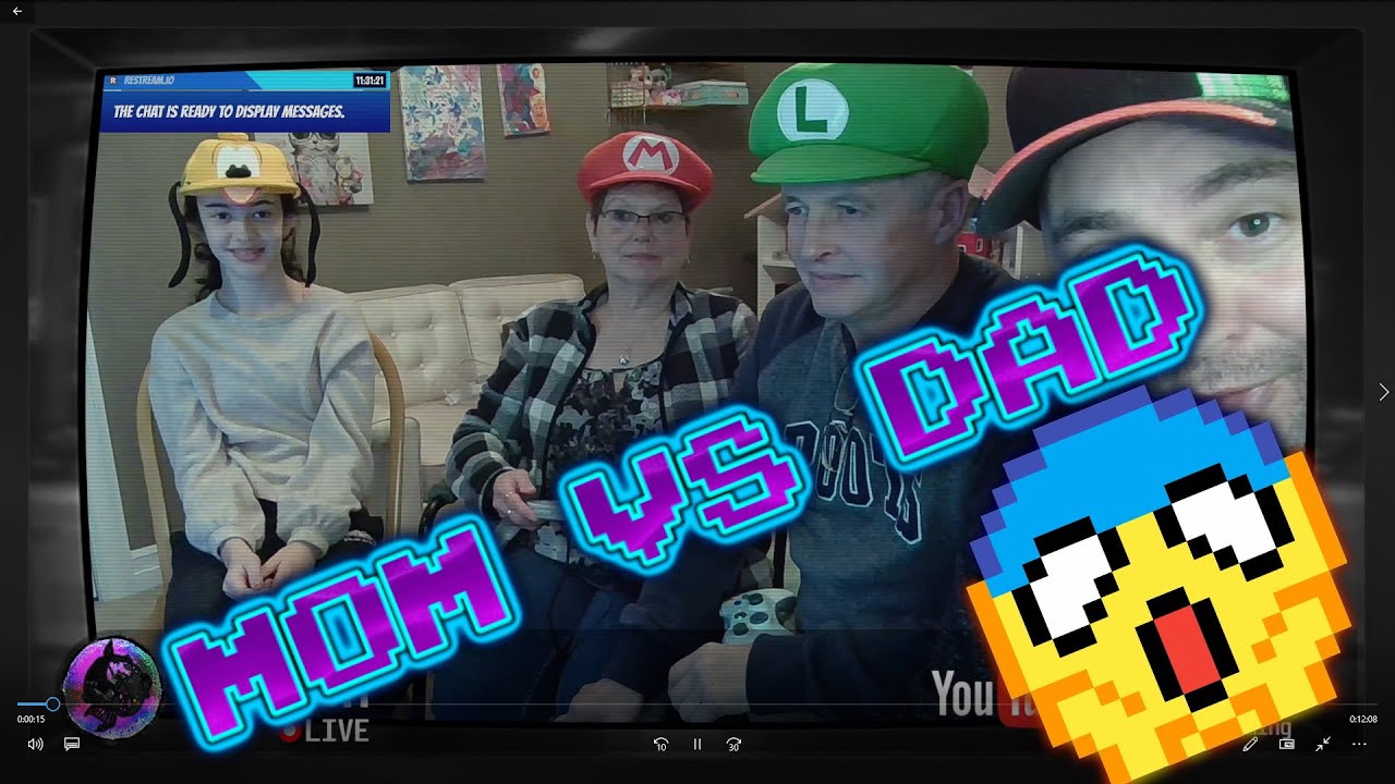 HILARIOUS! Mom and Dad! First Time Playing Video Games! - YouTube