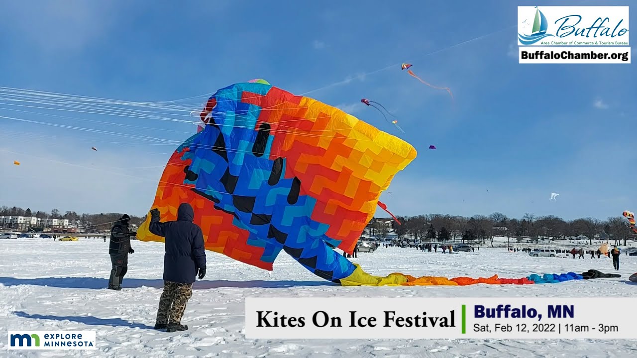 Join Me for the Kites on Ice Festival in Buffalo, MN YouTube