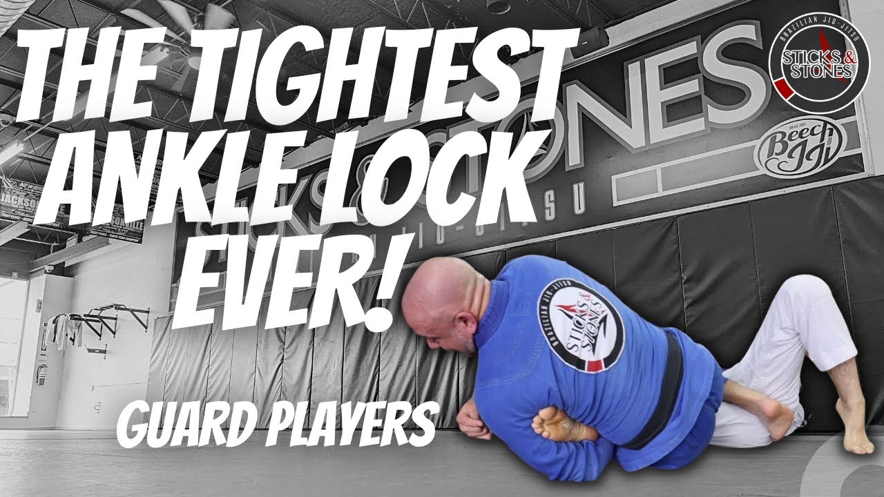 The tightest ankle lock in JiuJitsu Guard Players YouTube