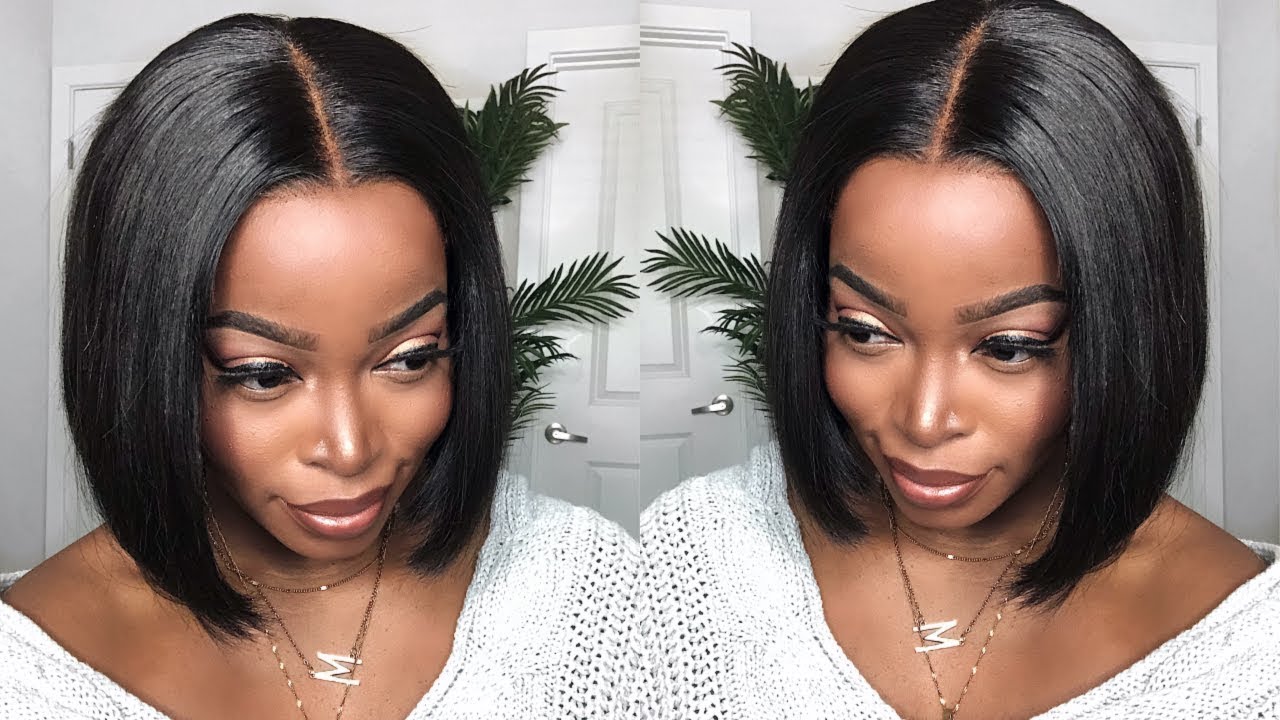 ⚠️BLUNT CUT BOB LACE FRONT WIG 🔥BEGINNER FRIENDLY 😍PRE-BLEACHED | PRE-PLUCKED ft. Omgherhair