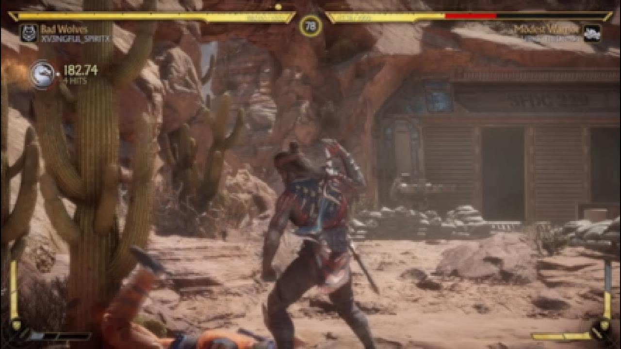 Mortal Kombat 11 Nightwolf corner beating into brutality YouTube