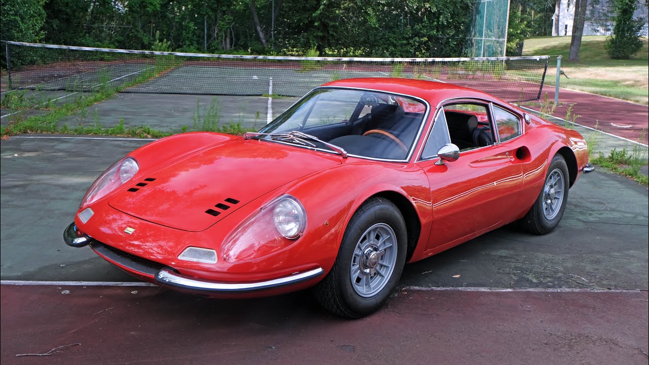 1968 Ferrari Dino 206 GT Drive - The Sound of Vintage Italian Greatness (POV Binaural Audio)