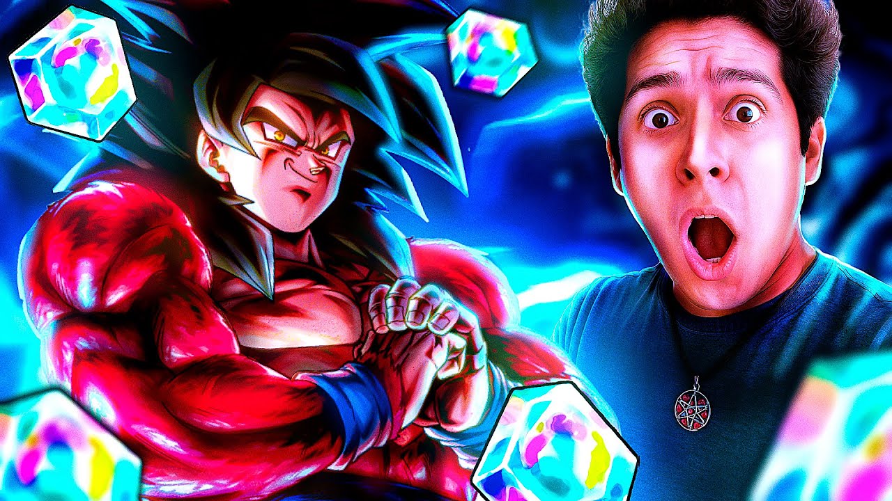 🤧🤑DESPUES GASTARME TODO EN SAQUITOS!! SUMMONS A GOKU SSJ4 ULTRA #dblegends