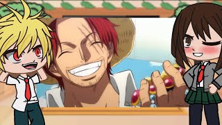 Mha react to Izuku as Shanks //pt.1/??// //my hero academia// //gach club//