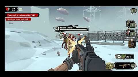 Testing Radiation | The Walking Zombies 2 : Zombie Shooter