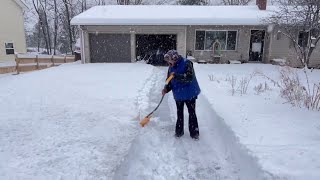 Mount Pocono residents digging out after Saturday's snow