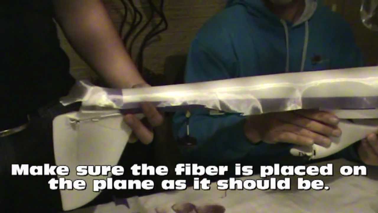 How to (fiber)glass your Foamy Video tutorial | MPX Easy Star II