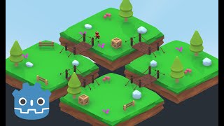How to make 3D/2D character physics in Godot in 8 minutes