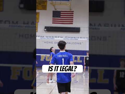 Is it legal? #volleyball #volleyballislife #volleyballaddict #reelathletes