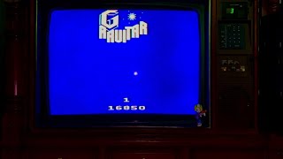 Atari 2600 high score: Gravitar - Game 1 - 16850/Game 2 - 28200 (real hardware, crt, 60fps, no talk)