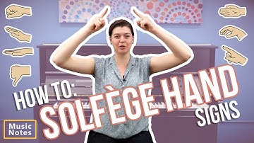 Learn the Solfège Hand Signs! Video & Free Reference Sheet