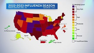 'Tripledemic' | Much of the US facing high rates of COVID, flu and RSV