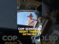 Cop Traffic Stop Becomes Lesson🔥