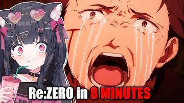 THIS IS RE:ZERO??!!😳 | Re:Zero IN 8 MINUTES Gigguk || (reaction)