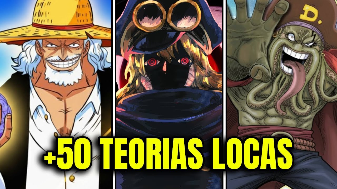 +50 TEORIAS LOCAS de One Piece que te VOLVERÁN LOCO | One Piece Teoria