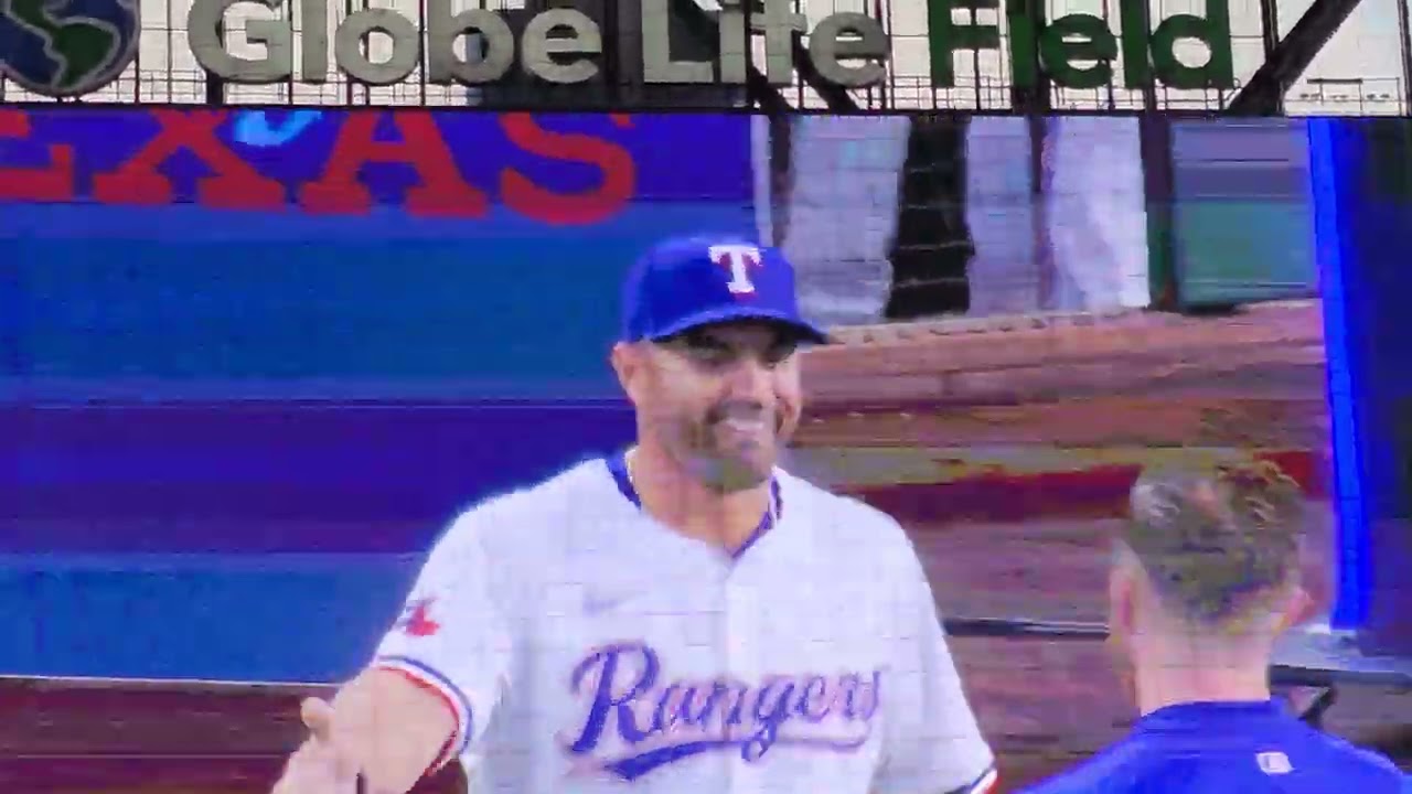 Texas Rangers vs Boston Red Sox starting lineup Opening Day 3/27/25