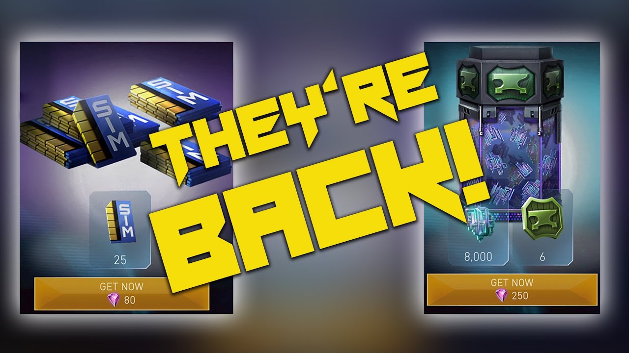 Sim Chip Booster & Gear Resource OFFERS ARE BACK!! // Injustice 2 Mobile