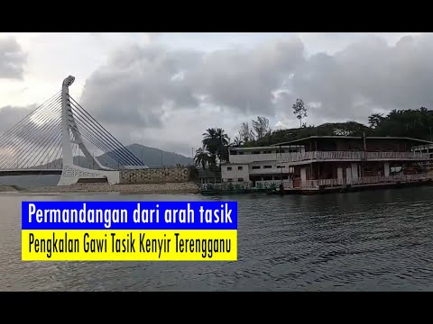 Permadangan Pengkalan Gawi dari arah Tasik cukup menyegarkan