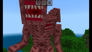 minecraft pe sirenhead mod live gameplay