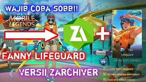 SCRIPT FANNY LIFEGUARD VERSI ZARCHIVER | Mobile Legends Bang - Bang