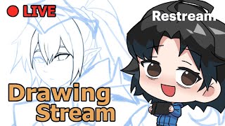 Finishing this Character | Clip Studio Paint | XP pen Drawing Stream June 18
