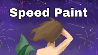Fire Work Watching || 4th of July Speed Paint screenshot 4