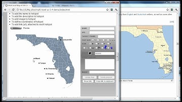 Interactive Multi-level Map of USA. How do I add a few cities?