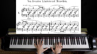 Schumann - Von fremden Ländern und Menschen (Of Foreign Lands and Peoples) | Piano with Sheet