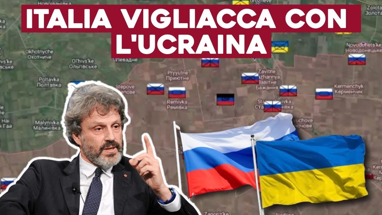 L'ITALIA È UN PAESE VIGLIACCO con L'UCRAINA, ANALISI con il PROF PARSI