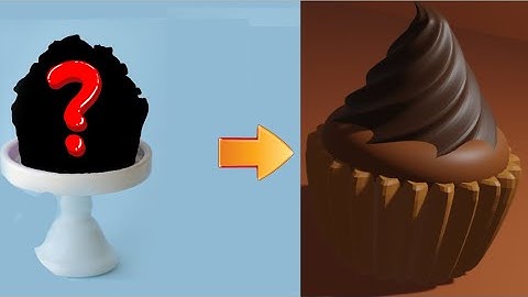 Blender Tutorial For Beginners- Part 3- The Cupcake- The Finale