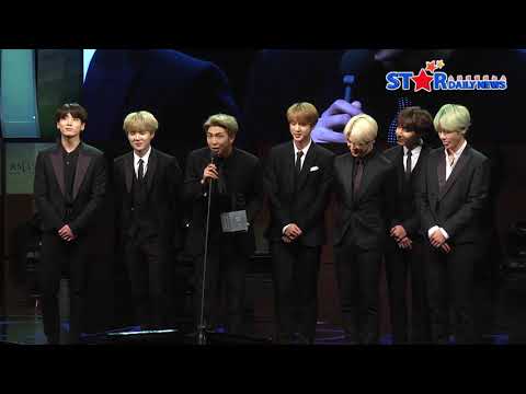 [ENG SUB] BTS' Korea Music Award (KMA) Speech Musician of The Year and Song of The Year (DAESANG)
