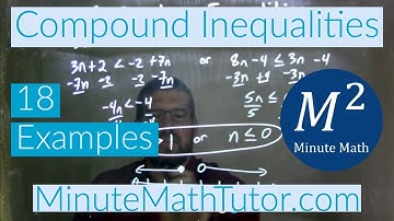 Compound Inequalities | 18 Examples