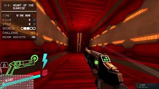 1-1 Heart Of The Sunrise Any% Secret Exit 0.825 (ULTRAKILL speedrun)