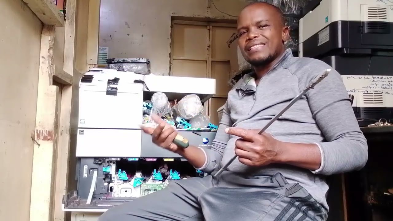 THE KONICA MINOLTA'S LASER UNIT.