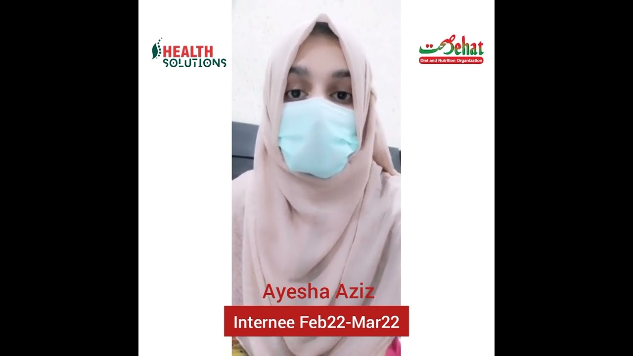 Internee Reviews about our Clinical Nutrition Internship (Feb-Mar22)