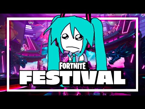 MIKU Y YO LLORAMOS EN FESTIVAL